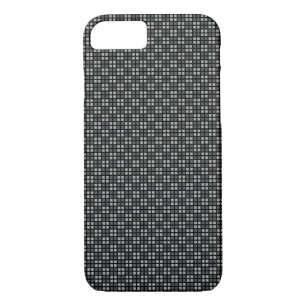 Micro Chequered Black iPhone Protector Case-Mate iPhone Case