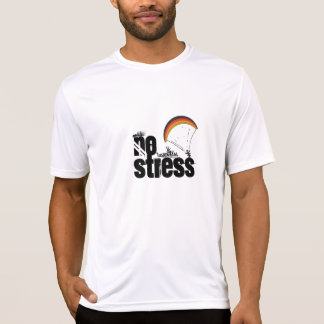 Micro Fibre Sports Tee. Paragliding - No Stress T-Shirt