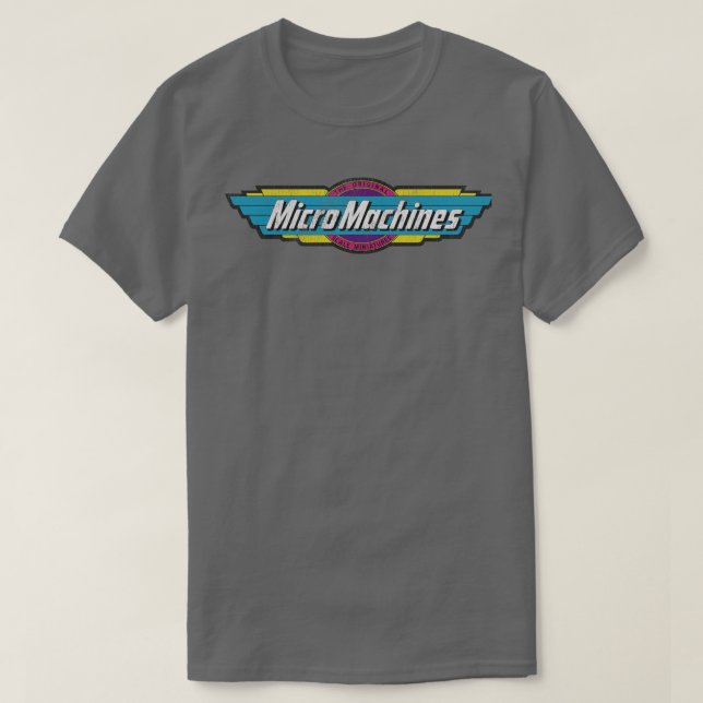 Micro Machines Retro Logo T-Shirt (Design Front)