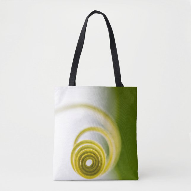 Micro photography of plant stem tote bag (Front)