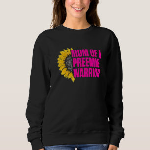 Micro Preemie Nicu New Mum Sunflower Premature Bir Sweatshirt