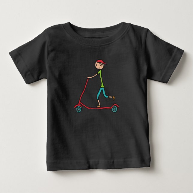 Micro Scooter Baby T-Shirt (Front)