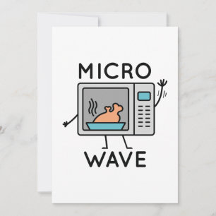 Micro Wave Thank You Card