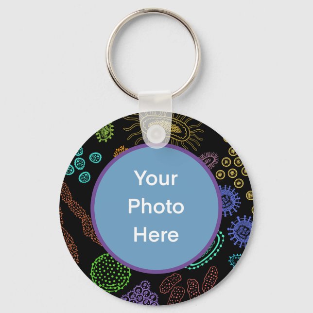 Microbes Key Ring (Front)