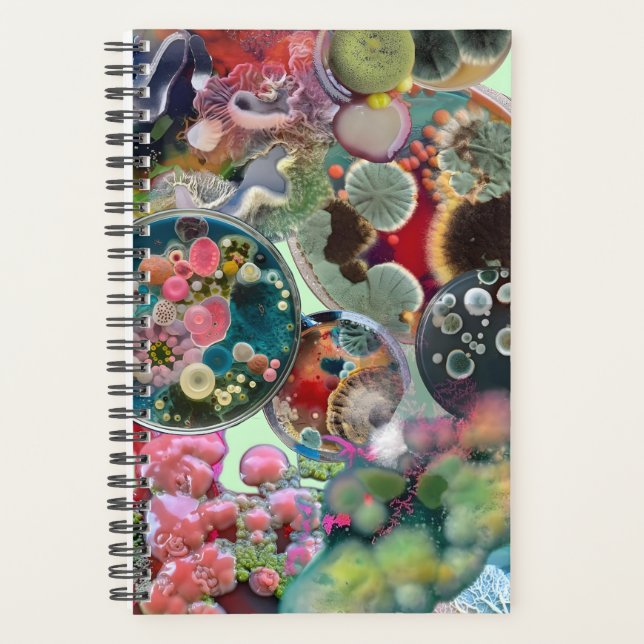 Microbial Kaleidoscope: A Colony in Colour Planner (Front)