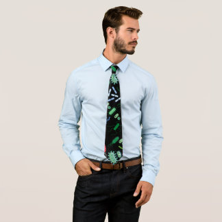 Microbiologist pattern tie