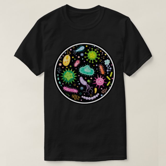 Microbiology 30 T-Shirt (Design Front)