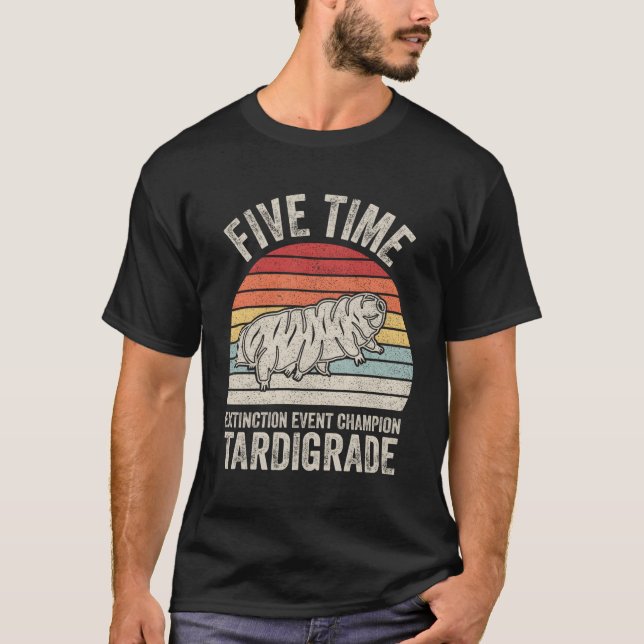 Microbiology Biologist Tardigrade T-Shirt (Front)