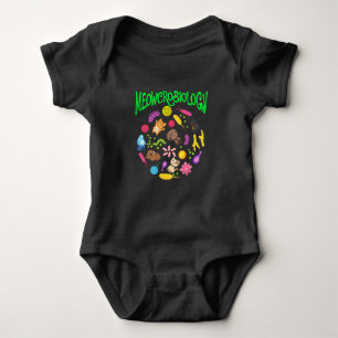 Microbiology Cat Lover Scientist Cute Kitten Baby Bodysuit
