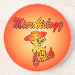 Microbiology Chick #5 Coaster