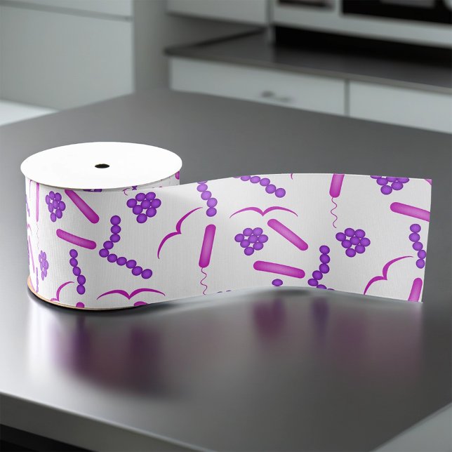 Microbiology Grosgrain Ribbon (Creator Uploaded)