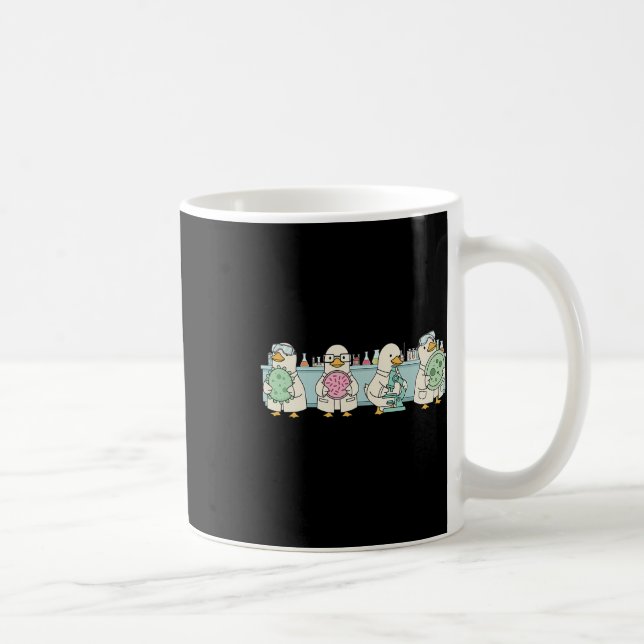 Microbiology Lab Tech Science Biology Teacher Sill Coffee Mug (Right)