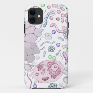 Microbiology Pattern Case-Mate iPhone Case