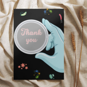 Microbiology Thank you Card