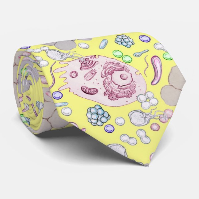 Microbiology Tie (Rolled)