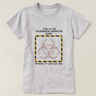 Microbiome Sampling Shirt (Biohazard) - Microbes