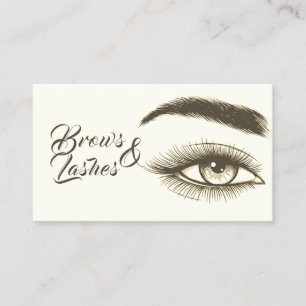 Microblading , Eyebrows, Lashes, Permanent Makeup Business Card