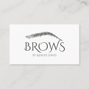 Microblading , Eyebrows, Tattoo, Permanent Makeup Business Card