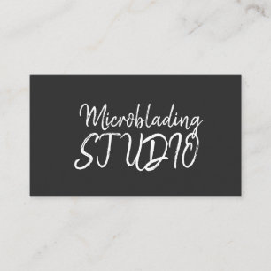 Microblading , Eyebrows, Tattoo, Permanent Makeup Business Card
