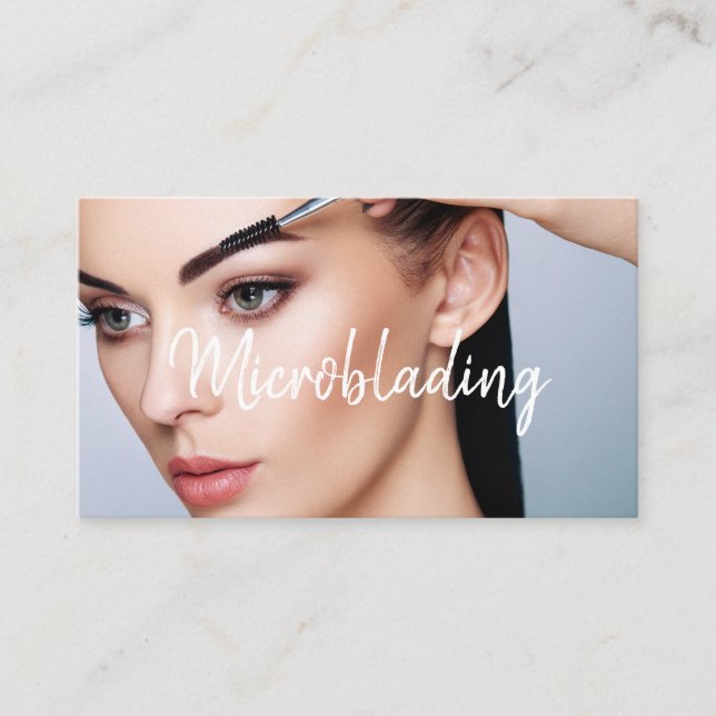 Microblading & Permanent Makeup Business Card (Front)