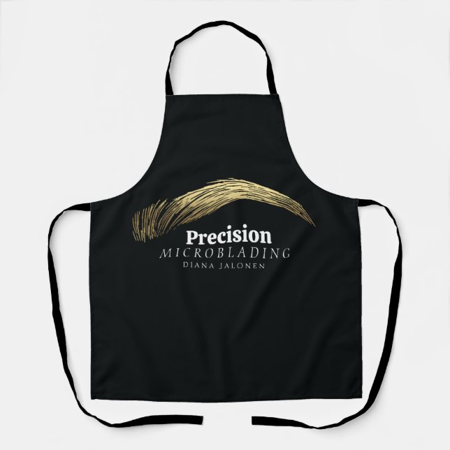 Microblading PMU Artist Salon Apron (Front)