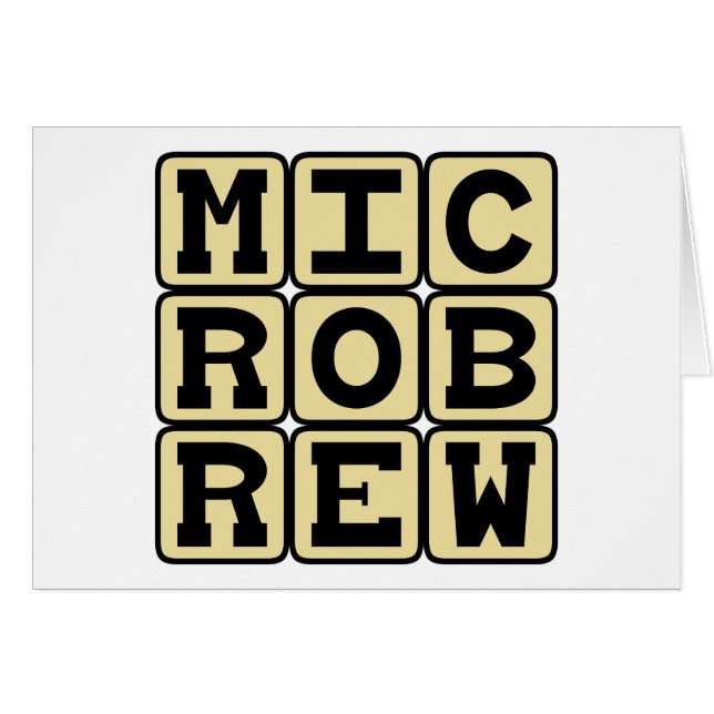 Microbrew, Independent Beer (Front Horizontal)