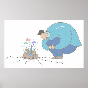 Microcosm at your feet. poster