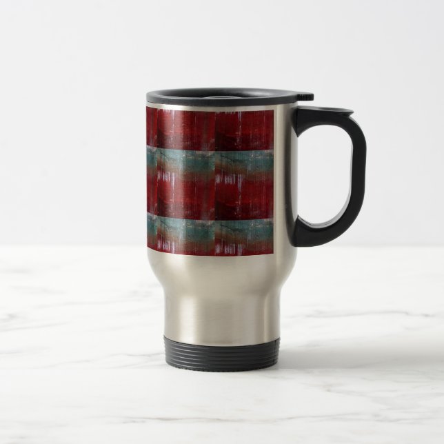 MicroCrystals MicroPhotgraphy Crystal Healing GIFT Travel Mug (Right)