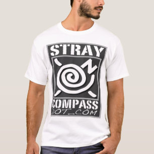 Microfiber - StrayCompass - Men's Silver T-Shirt