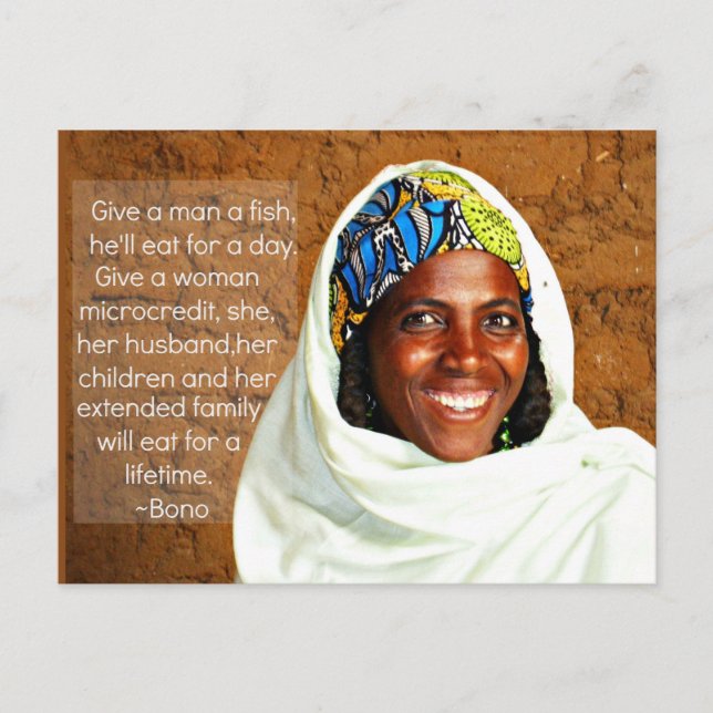 Microfinance Postcard (Front)