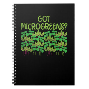 Microgreens Gardening Notebook