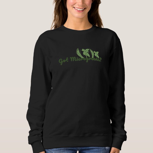 Microgreens Gardening Sweatshirt (Front)