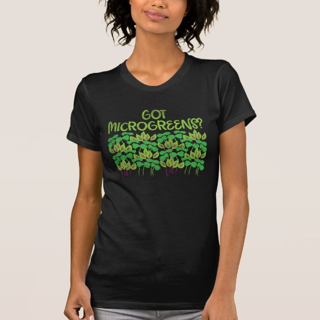 Microgreens Gardening T-Shirt (Front)