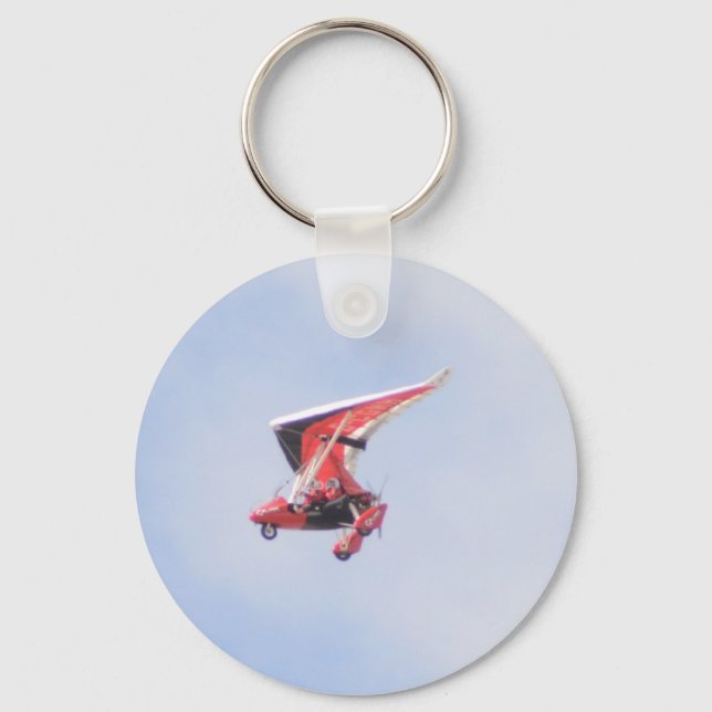 Microlight Aeroplane Key Ring (Front)