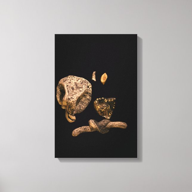Micromanethiques Miniature Micro Sculptures Canvas Print (Front)