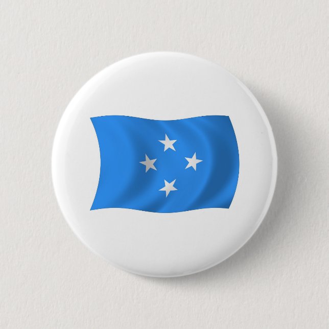 Micronesia Flag Button (Front)