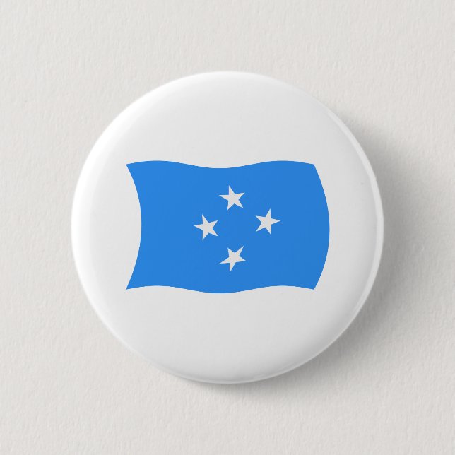 Micronesia Flag Button (Front)