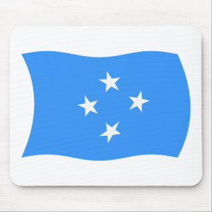 Micronesia Flag Mousepad