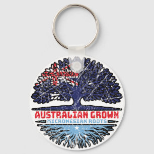 Micronesia Micronesian Australian Australia Tree Key Ring