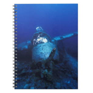 Micronesia, Palau, World Heritage Site. WWII Spiral Notebook