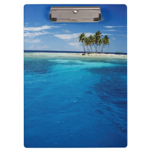 Micronesia, Tonowas, View of idyllic tropical Clipboard