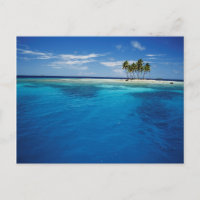 Micronesia, Tonowas, View of idyllic tropical