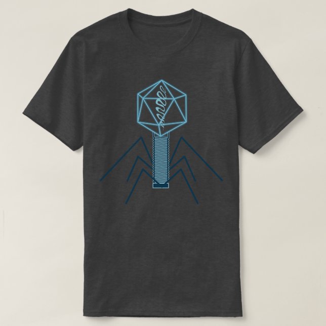 Microorganism Bacteria Biology T-Shirt (Design Front)