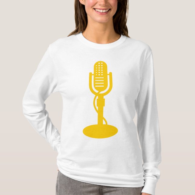 Microphone - Amber T-Shirt (Front)