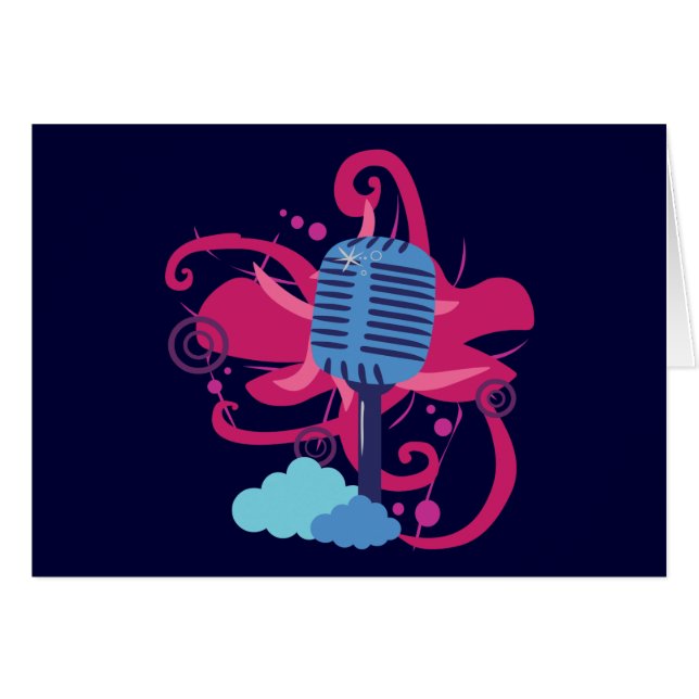 Microphone Art Explosion (Front Horizontal)