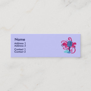 Microphone Art Explosion Profile Cards