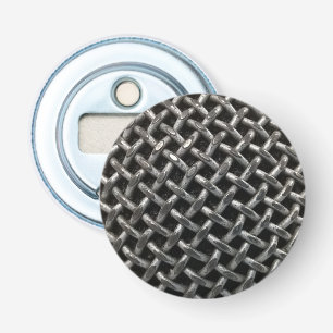Microphone Close Up Bottle Opener