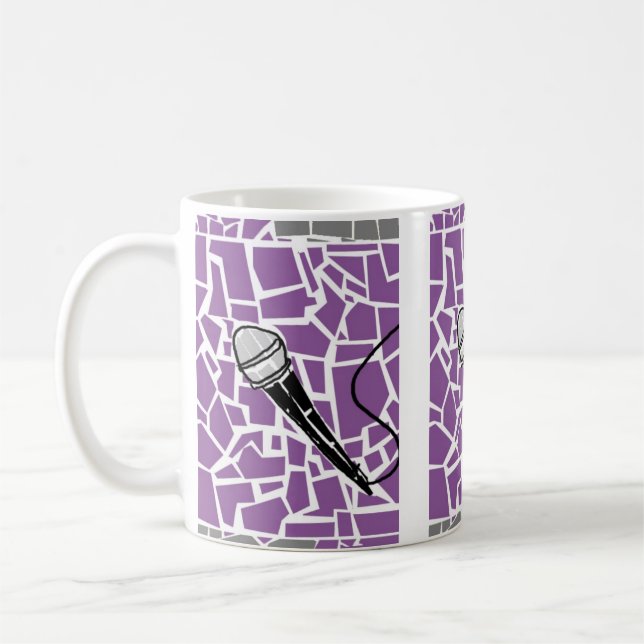 Microphone Coffee Mug (Left)