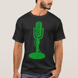 Microphone - Grass Green T-Shirt