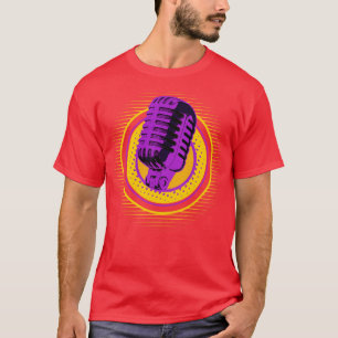 Microphone Hiphop V1 T-Shirt